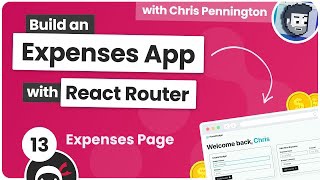 Build a Budgeting App with React Router #13 - Expenses Page