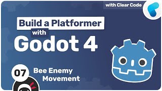 Build a Platformer with Godot #7 - Bee Enemy Movement