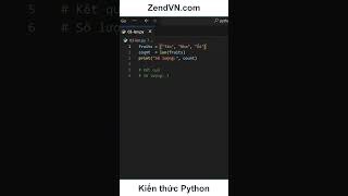 Các hàm thông dụng trong Python - 03 - Len #python #laptrinhpython #cntt #hoclaptrinh #laptrinh