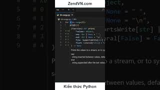 Các hàm thông dụng trong Python - 04 - Range #python #laptrinhpython #cntt #hoclaptrinh #laptrinh