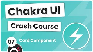 Chakra UI Crash Course #7 - Card Component