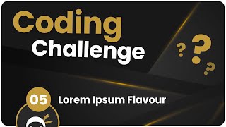 Coding Challenge #5 - Lorem Ipsum Flavour Function