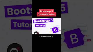 Course Preview - Bootstrap 5 #shorts