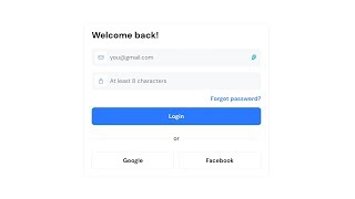 Create a Responsive Login Page in HTML and CSS | Responsive Login Form in HTML & CSS