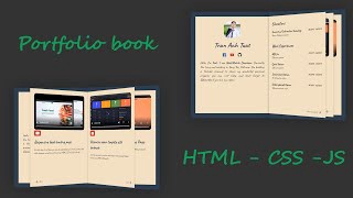 Creative Personal Portfolio Website Design using HTML CSS & JavaScript