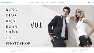 Dựng giao diện hoàn chỉnh từ Photoshop với CSS Flexbox (Phần 1)