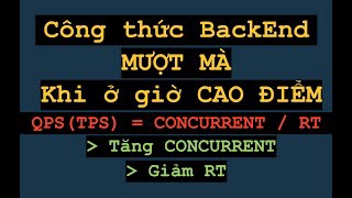 Hệ thống BackEnd tắc nghẽn ở giờ CAO ĐIỂM Tôi dựa vào công thức tính QPS và bài toán định luật 80/20