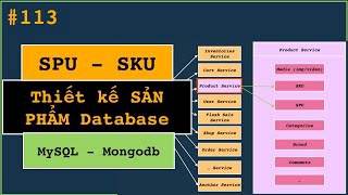 Hiểu về SKU, SPU thiết kế dữ liệu Product với MySQL và Mongodb dành cho Senior | Members Publish