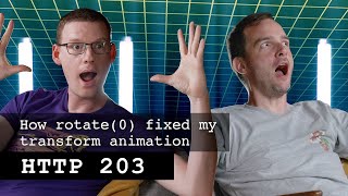 How rotate(0) fixed my transform animation | HTTP 203