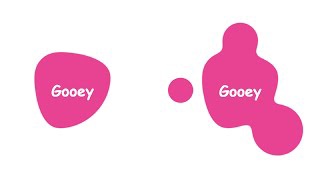 How To Make Gooey Button Hover Effect Using HTML and CSS