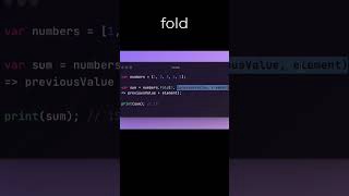 Kiến thức lập trình - Dart - Flutter -  fold