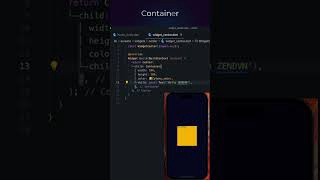Kiến thức lập trình - Flutter - Container 01
