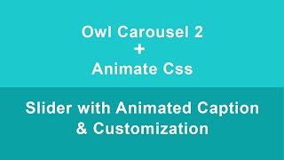 Làm hiệu ứng slide với thư viện Owl Carousel