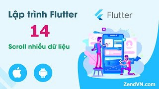 Lập trình Flutter - 14 Scroll nhiều dữ liệu