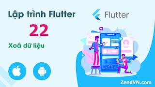 Lập trình Flutter - 22 Xoá dữ liệu