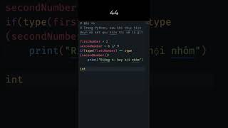 Luyện lập trình qua các đoạn code ngắn - Python - Câu 44
