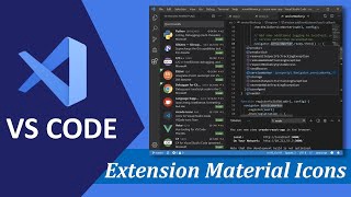 Mẹo Visual Studio Code - Extension Material Icons - Bộ Icon đẹp