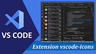 Mẹo Visual Studio Code - Extension vscode-icons - Bộ Icon đẹp