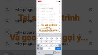 Những câu hỏi về Lập Trình Viên mà Google đã giải đáp...