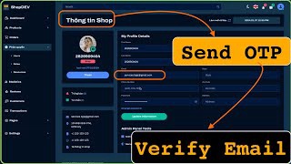 Quy trình backend đăng ký Shop và các thao tác send Token Email, verify Token | Kiến Trúc ShopDEV