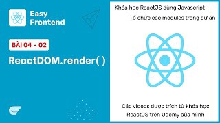 React JS: 04-02 ReactDOM.render( )