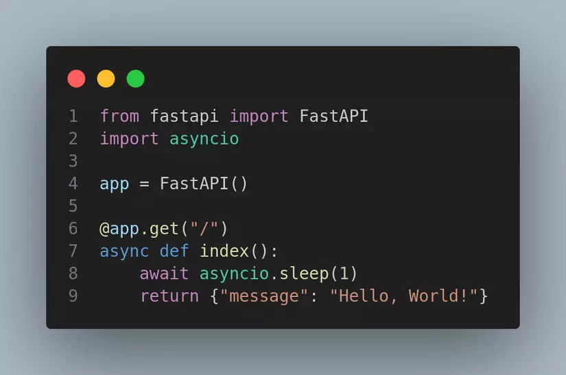 Minh họa về FastAPI