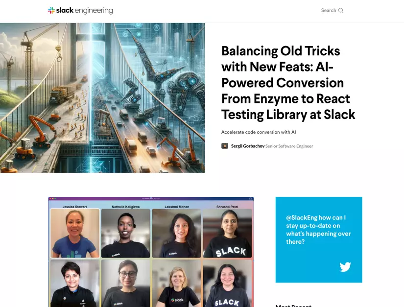 Slack Engineering Blog