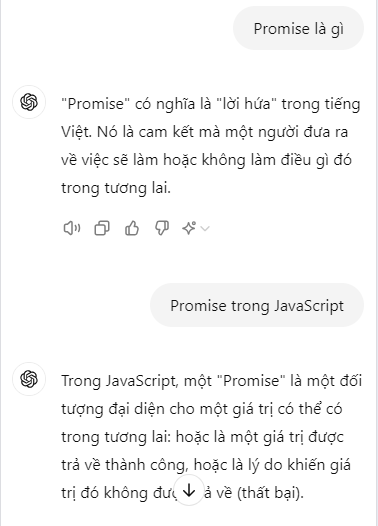 ChatGPT Promise