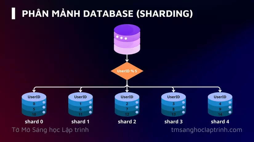 Phân mảnh database