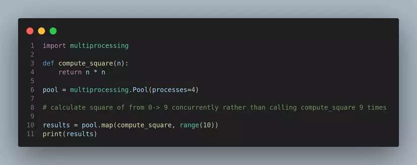 Minh họa sử dụng multi-processing cho concurrency programming trong Python