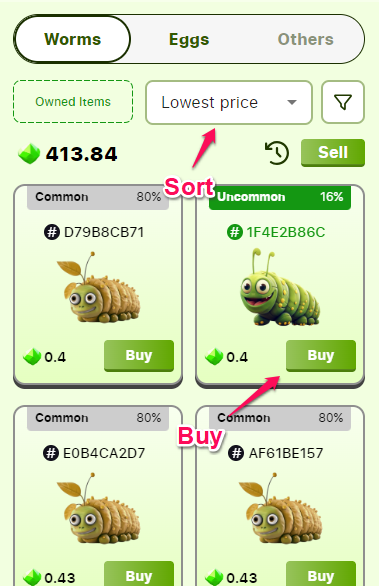 Marketplace trong Seed