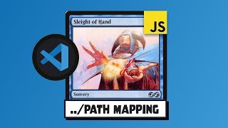 VS Code Path Mapping Magic Trick for JavaScript #Shorts