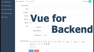 Xây dựng chức năng quản lý sản phẩm với Vue + Laravel (Phần 1)