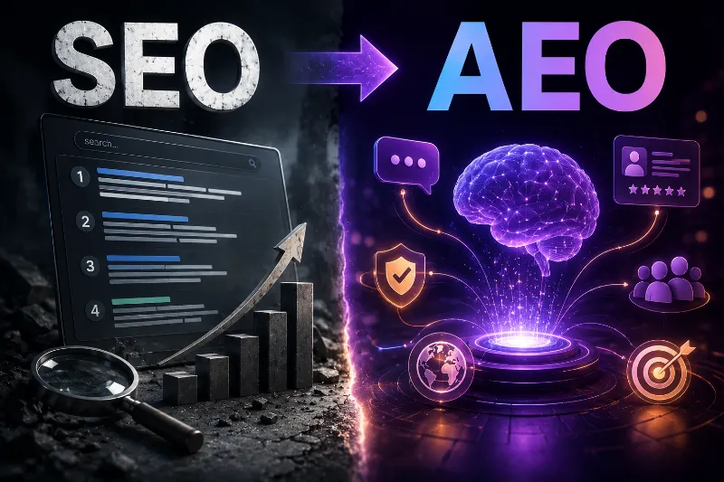 AEO không phải phiên bản SEO 2.0