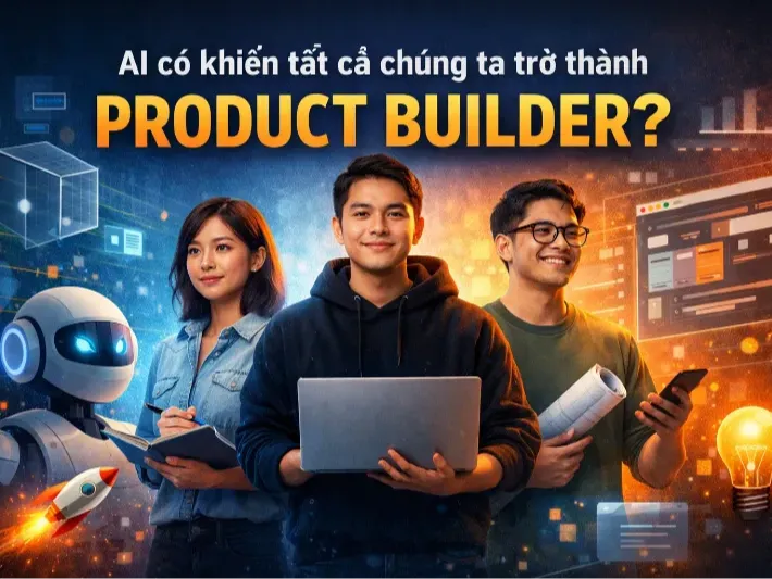 AI có khiến tất cả chúng ta trở thành “product builder” không?