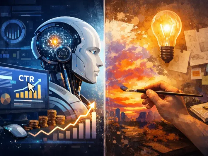 AI giỏi tạo lượt click. Con người giỏi tạo ý nghĩa. Thương hiệu cần cả hai.