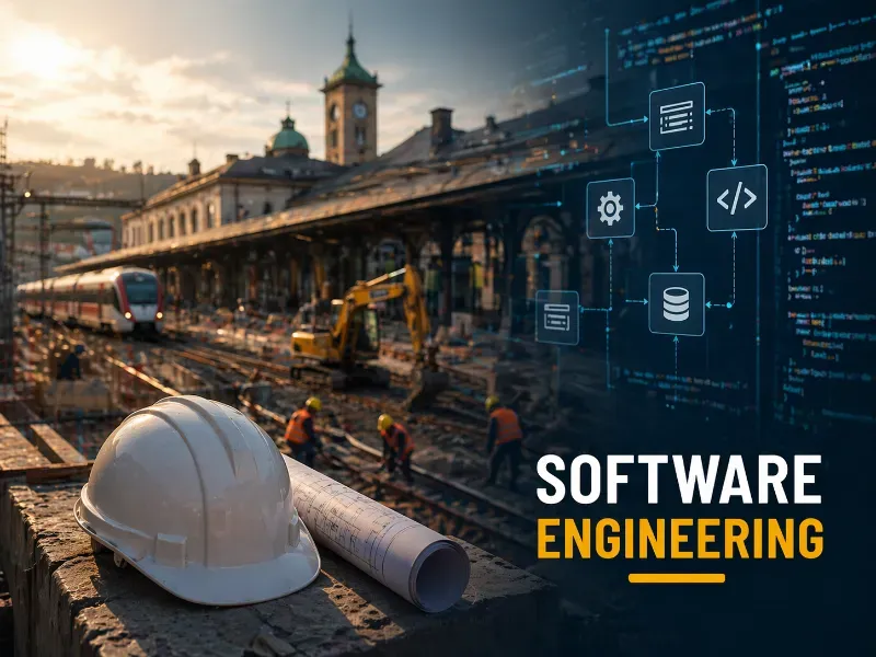 Bài học từ công trường ga tàu về software engineering: tư duy hệ thống, giao tiếp, debugging và cách tạo giá trị trong thời đại AI.