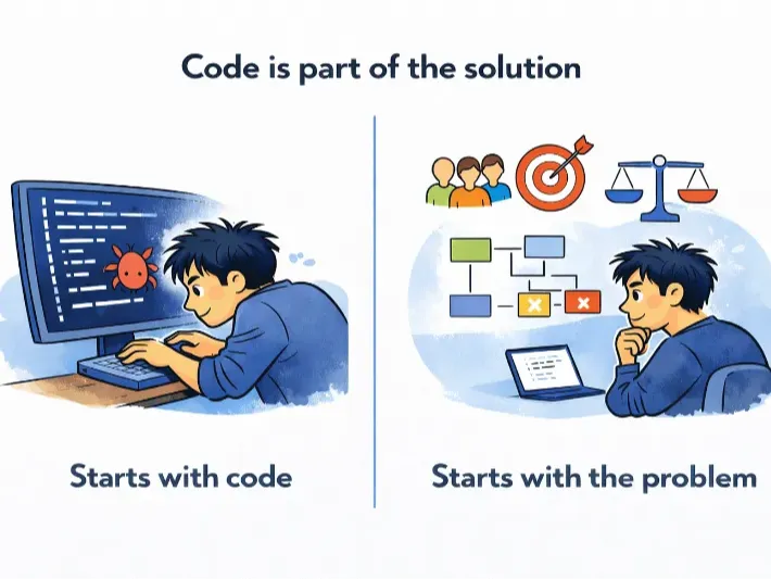 Bạn không được trả tiền để viết code