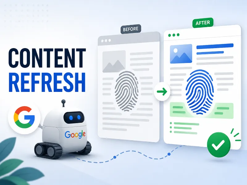 Bằng sáng chế Google US20120209838A1 thực sự chỉ ra cách làm mới nội dung