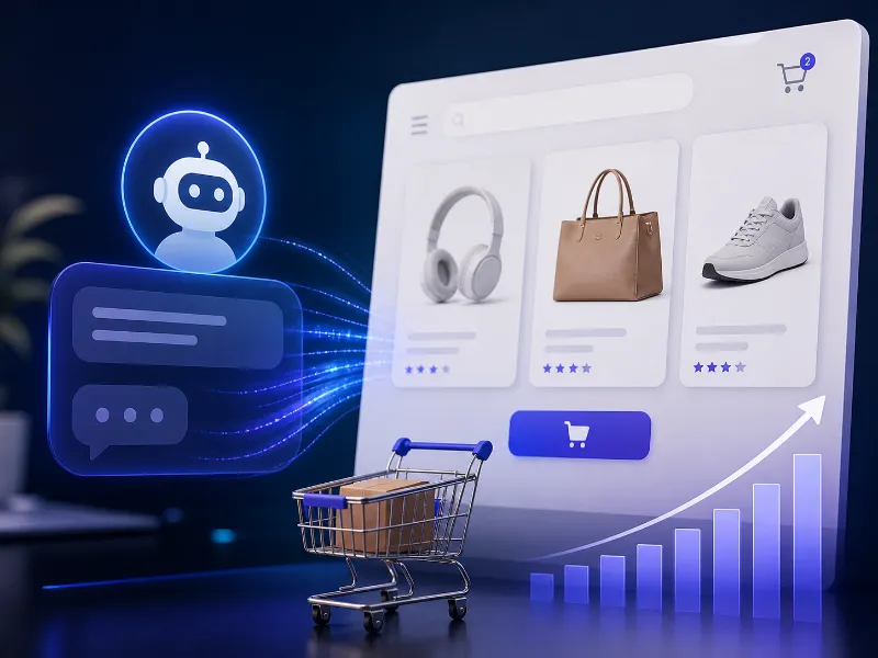 Báo cáo trái chiều về traffic ecommerce từ AI