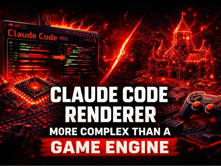 Claude Code có renderer phức tạp hơn cả một game engine