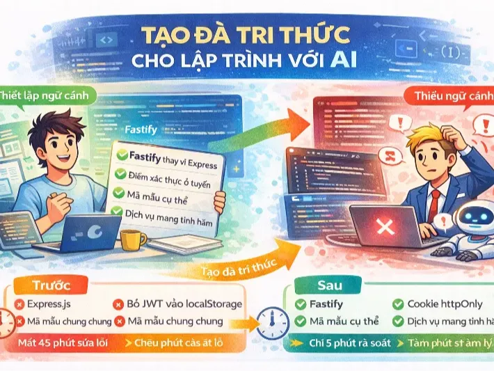 Knowledge Priming: “khởi tạo tri thức” cho AI trước khi viết code
