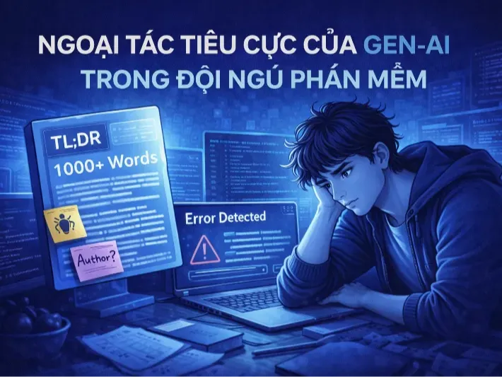 Những Ngoại Tác Tiêu Cực Của Gen-AI Trong Đội Ngũ Phần Mềm