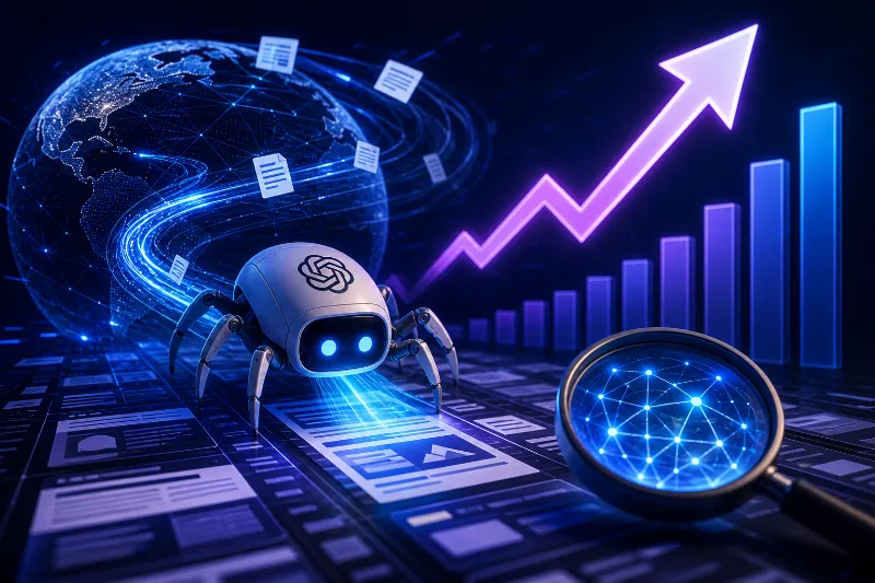 OpenAI đã tăng gấp 3 lần việc thu thập dữ liệu web: Phân tích hơn 7 tỷ log file