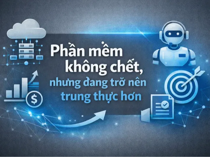 Phần mềm không chết, nhưng đang trở nên trung thực hơn