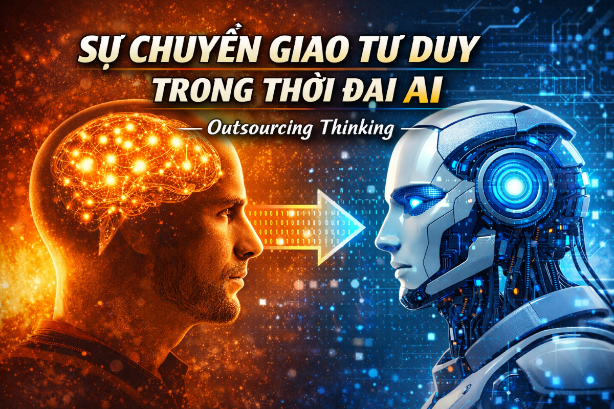 Sự chuyển giao tư duy trong thời đại AI (Outsourcing Thinking)