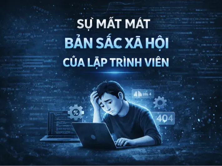 Sự mất mát của một bản sắc xã hội của lập trình viên
