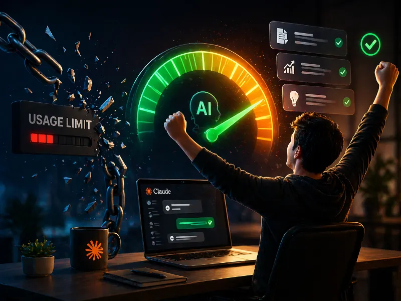 Tôi đã không còn bị giới hạn sử dụng của Claude — 10 thay đổi tôi đã áp dụng