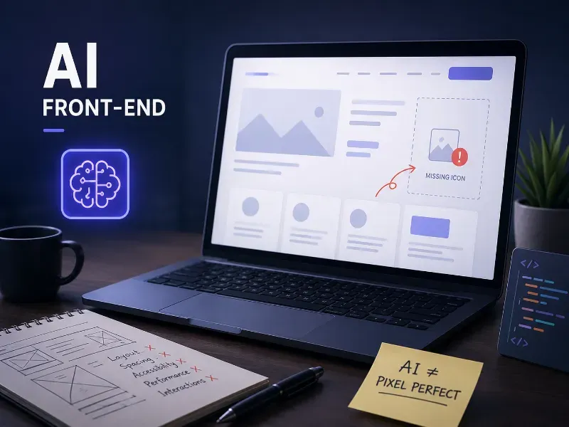 Vì sao AI dở ở front-end