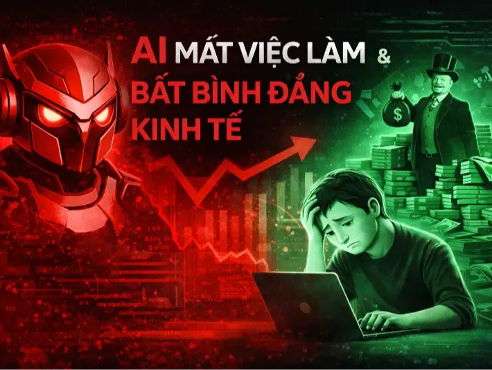Vì sao tôi lo ngại về mất việc làm do AI + suy nghĩ về Lợi thế so sánh